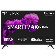 CAIXUN - Led 75" CS75S1USM UHD 4K Smart TV