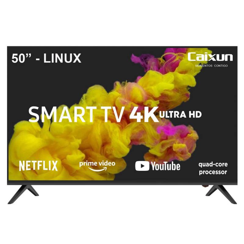 CAIXUN - Led 50" CS50S1USM UHD 4K Smart TV