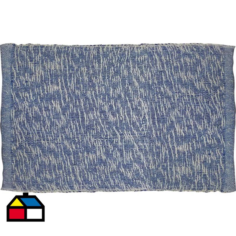 RONDA - Bajada de cama dhuries 60x90 cm azul