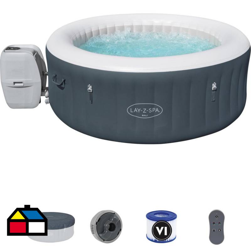 BESTWAY - Spa inflable vancouver airjet plus lay-z 3-5 personas