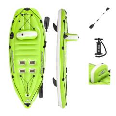 BESTWAY - Kayak de pesca inflable