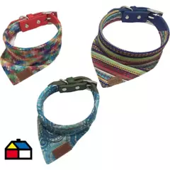 KIBOO PET_MC - Collar pañuelo S diseño colores surtidos