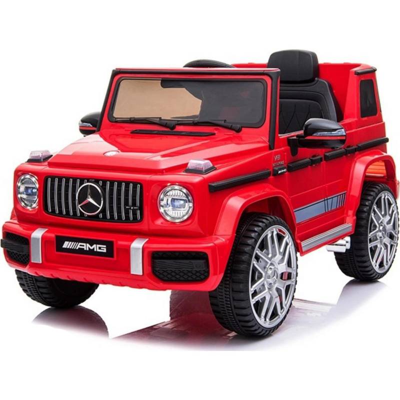 KIDSCOOL - Jeep G63 rojo batería 12V licencia Mercedes Benz