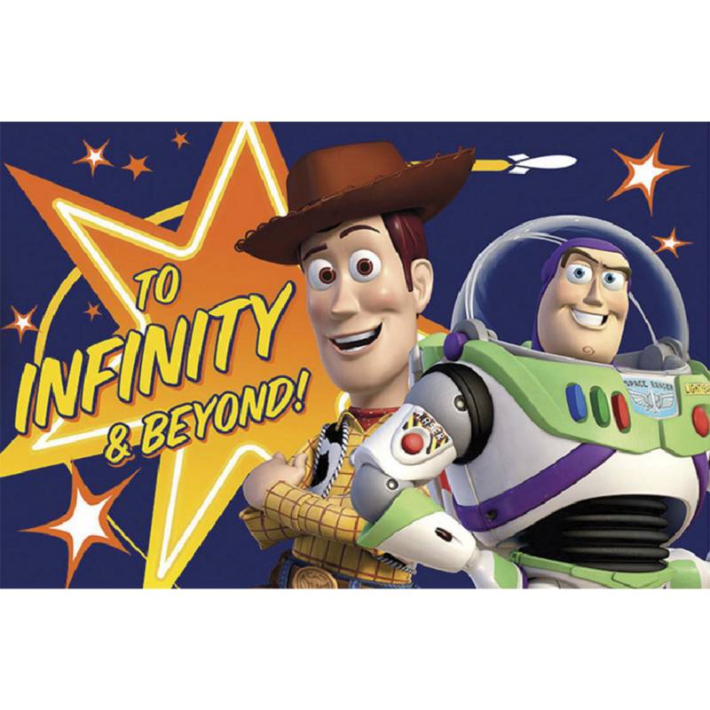 DISNEY - Alfombra Toy Story infinity 80x120 cm
