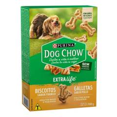 DOG CHOW - Dog chow galletas pollo raza mini y pequeña 500 g