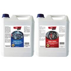 CAR MADE - Mantención Auto Kit-2 Shampoo+Limpia LLantas