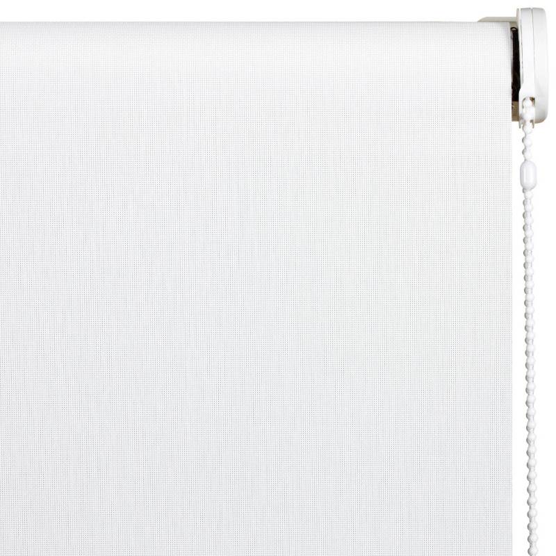 FLEXALUM - Cortina Enrollable Sunscreen Apertura 5% Blanco Instalada Ancho entre 151 cm a 160 cm Alto 151 cm a 160 cm