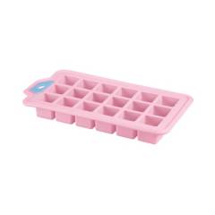 CASASUNCO - Cubeta para hielos silicona rosado