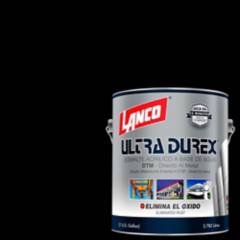 LANCO - Esmalte 3X1 Ultra Durex Brillante Negro 1 gl