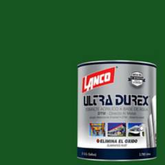 LANCO - Esmalte 3X1 Ultra Durex Brillante Verde 1 gl