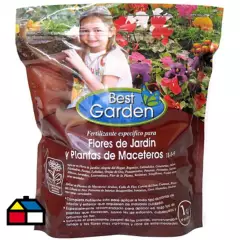 BEST GARDEN - Fertilizante para plantas y flores 1 kg bolsa