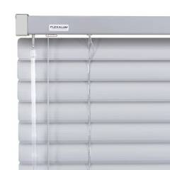 FLEXALUM - Persiana Aluminio Plata Perforado Instalada Ancho entre 141 cm a 150 cm Alto 181 cm a 190 cm Marca Flexalum