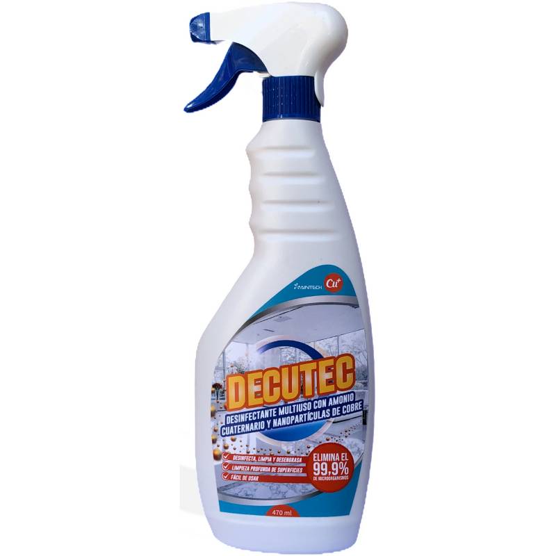DECUTEC - Desinfectante amonio cuaternario 470 ml