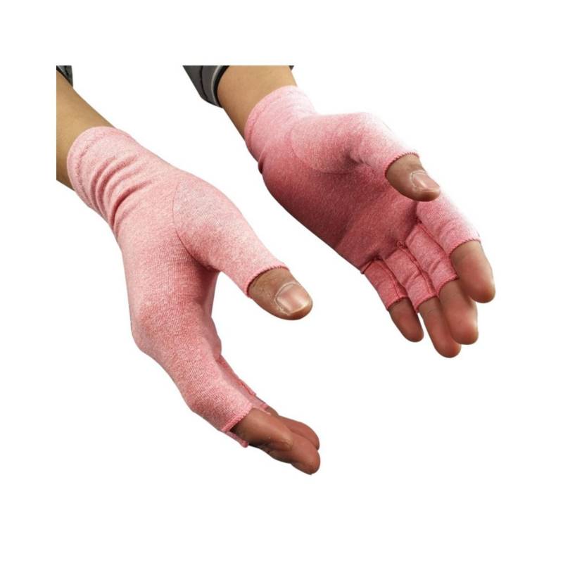 N3 - Guantes Artritis Compresión Pro Rosado Talla M