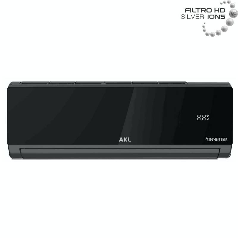 AKL - Aire acondicionado black inverter wifi 9000 btu