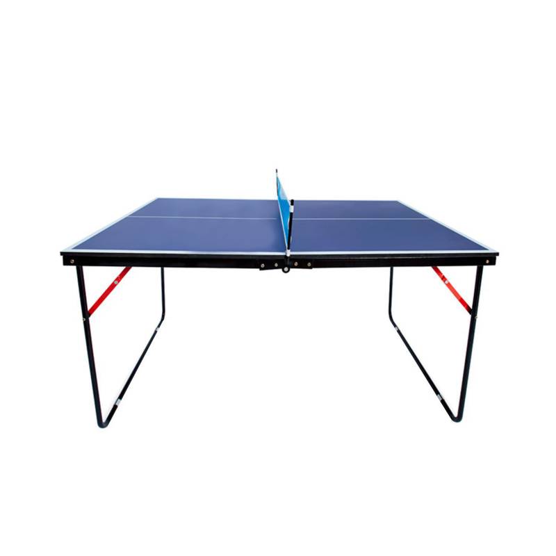 ASIAMERICA - Mini Mesa de Ping-Pong Portátil 76x67x137 cm Azul