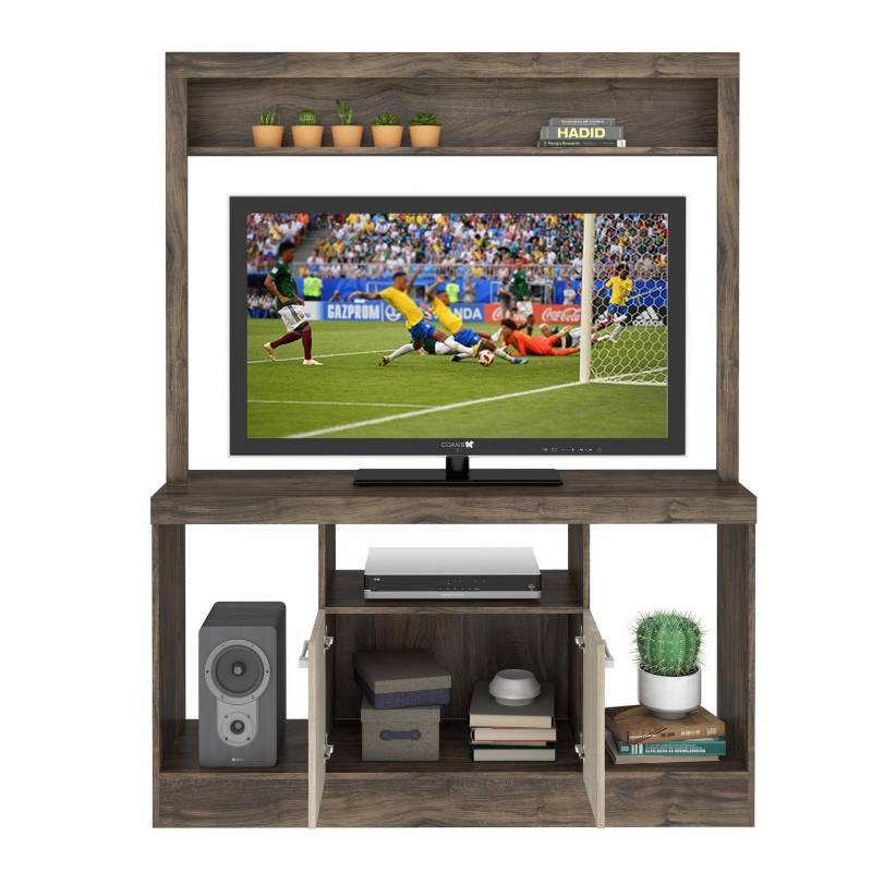 JDO&DESIGN - Rack TV Messi 180 Roble 177x136x38 cm café