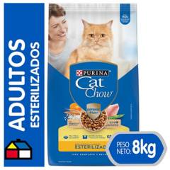 CAT CHOW - Cat chow esterilizado defenseplus 8kg