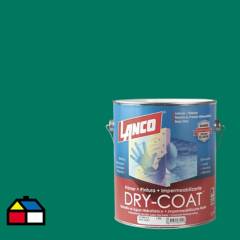 LANCO - Esmalte al agua impermeabilizante dry coat satin will malarid 1gl