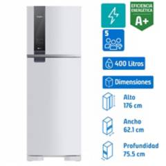 WHIRLPOOL - Refrigerador No Frost 400 Lts