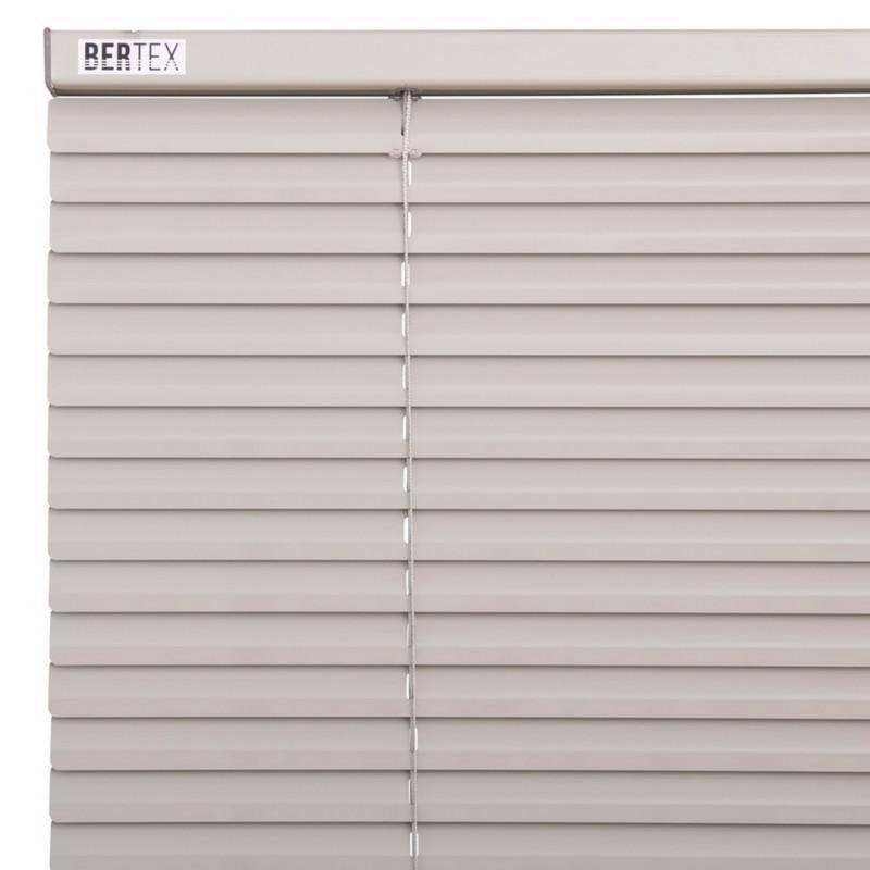 BERTEX - Mini persiana 25 mm gris 125x140 cm