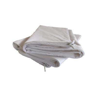 Pack 2 protectores de Almohada algodón 50x70 cm blanco