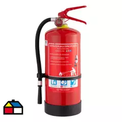 FIRE MASTER - Extintor de incendios ABC 4 kg