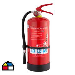 FIREMASTER - Extintor de incendios ABC 4 kg