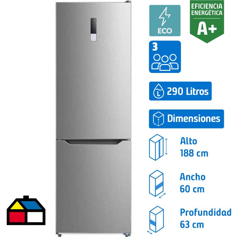 MABE - Refrigerador no frost bottom 290 litros