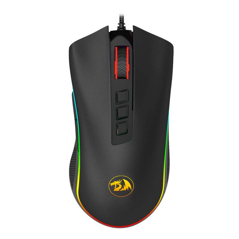 REDRAGON - Mouse Gamer Cobra M711 Negro RGB