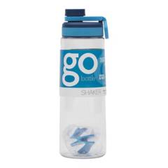GOODCOOK - Botella con batidor plástico 950 ml azul