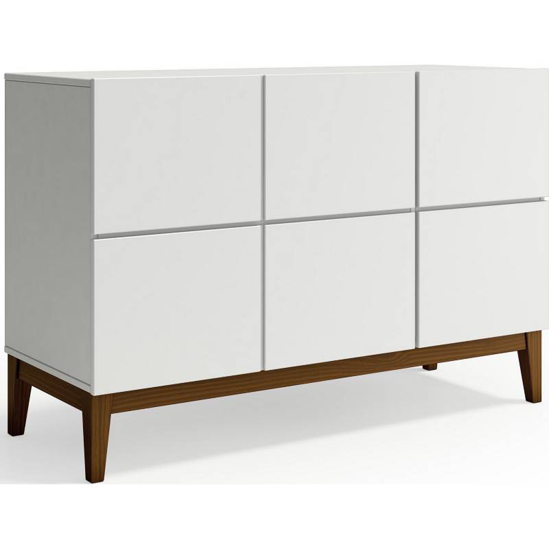 JUST HOME COLLECTION - Buffet 6 puertas 120x45x80 cm