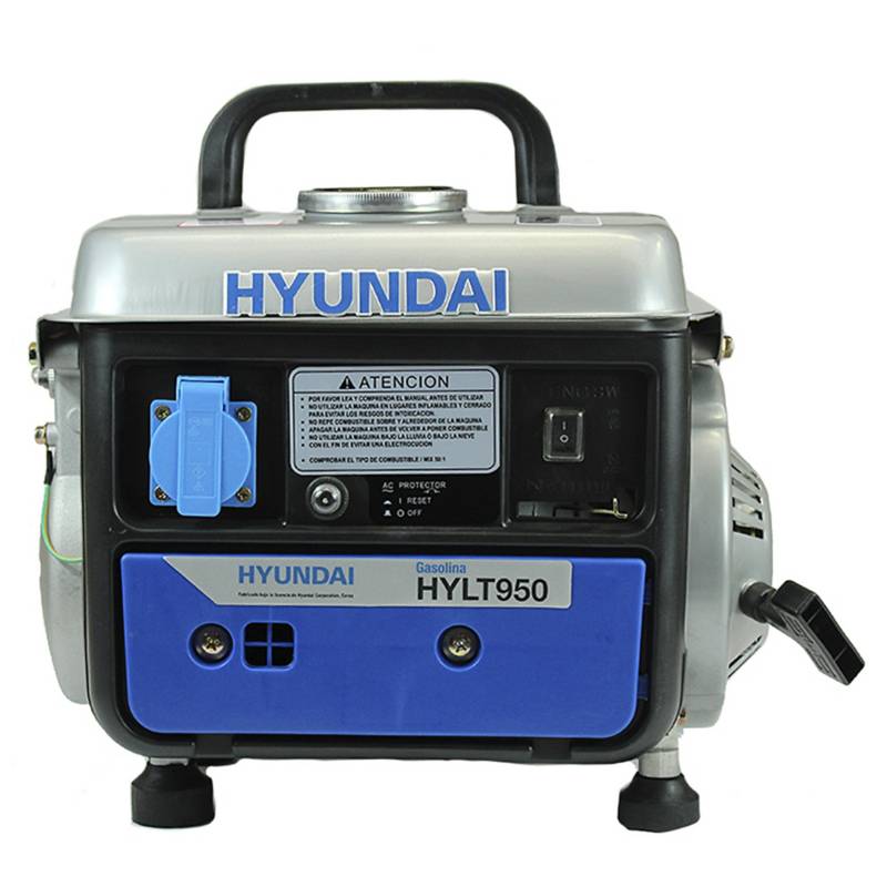 HYUNDAI - Generador eléctrico a gasolina 650W