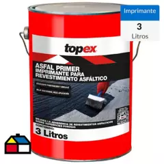TOPEX - Galón 3 litros imprimante para revestimiento asfáltico