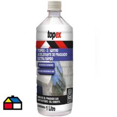 TOPEX - Botella 1 litro acelerante de fraguado extra rápido