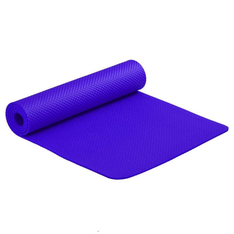 IMPORTADORA USA - Mat de yoga color azul 173x61 cm