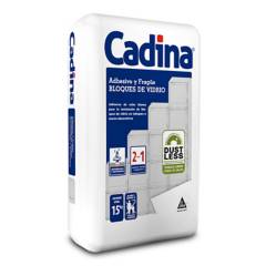 CADINA - Adhesivo y fragüe para bloques de vidrio 15 kg
