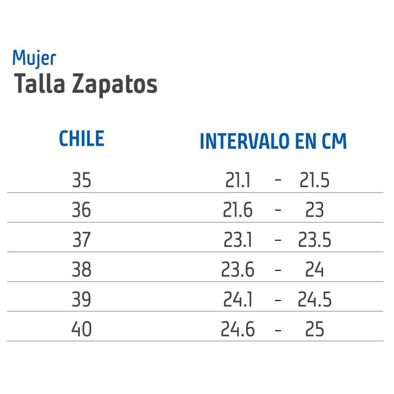 Zapatos de 2025 mujer numero 35