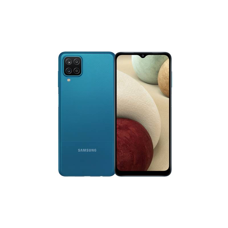 SAMSUNG - Celular Galaxy A12 128GB Azul