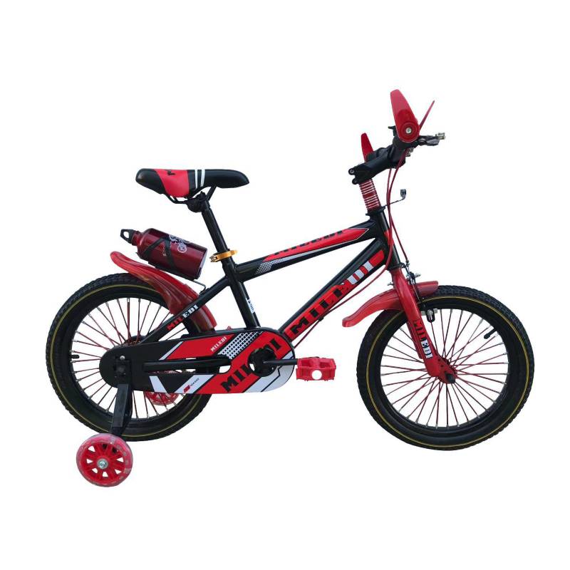 ASIAMERICA - Bicicleta Infantil BidoII Aro 14 73x50x102 cm Rojo
