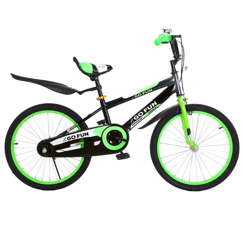 ASIAMERICA - Bicicleta Infantil Bido Aro 20 93x50x150 cm verde