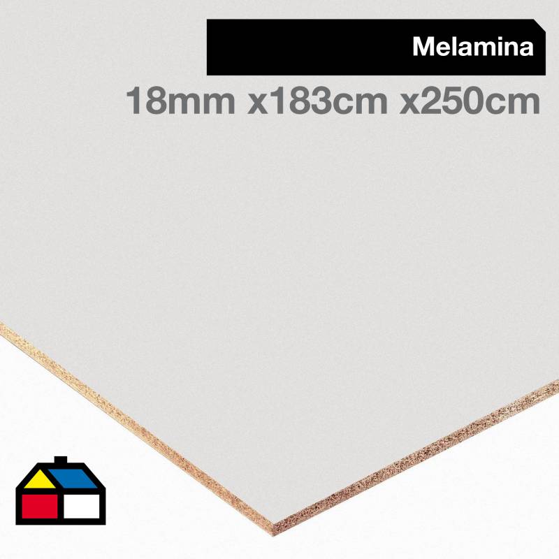 IMPERIAL - Melamina 18 mm de 183x250 cm lino chiaro