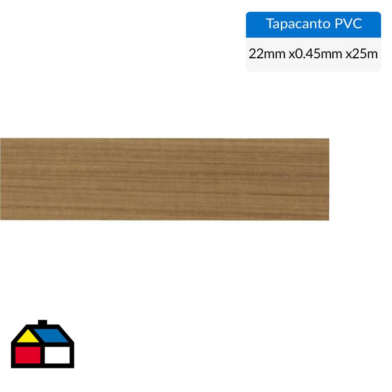 IMPERIA - Tapacanto pvc coigue  22x0,45mm ro 25mt