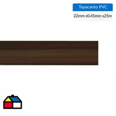 IMPERIA - Tapacanto pvc wengue  22x0,45mm ro 25mt