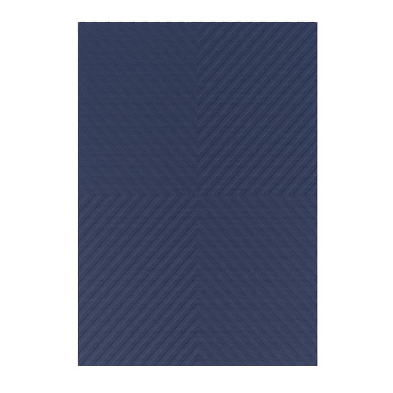 DIB - Alfombra marquis 120x170 cm zigzag azul