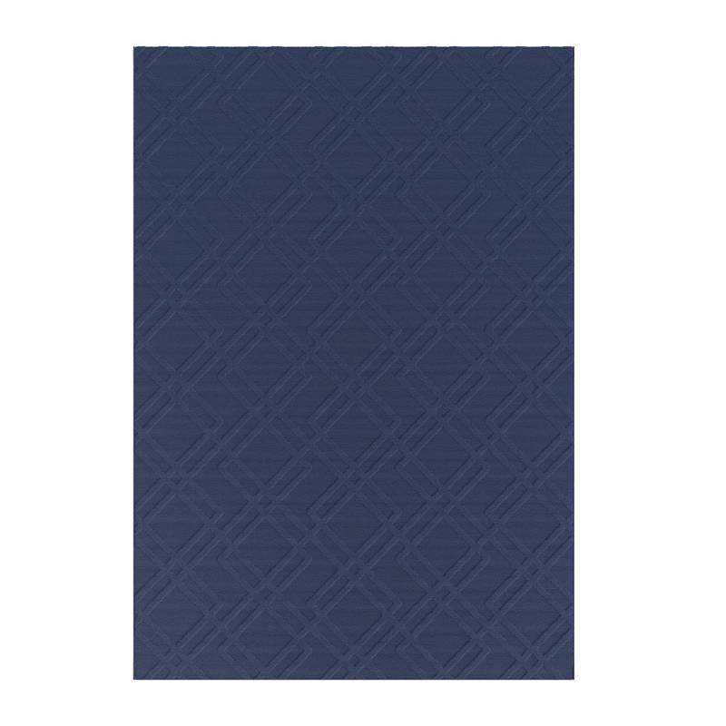 DIB - Alfombra marquis 160x230 cm cuadro azul