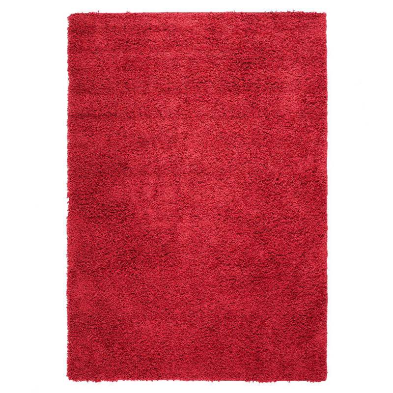 DIB - Alfombra shaggy colors 150x200 cm rojo