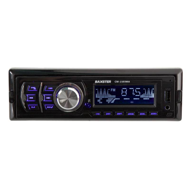 BAXSTER - Radio 1 din bluetooth mp3 USB aux control