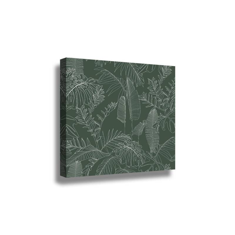 RETELA - Canvas 60x60 cm Verde Vintage