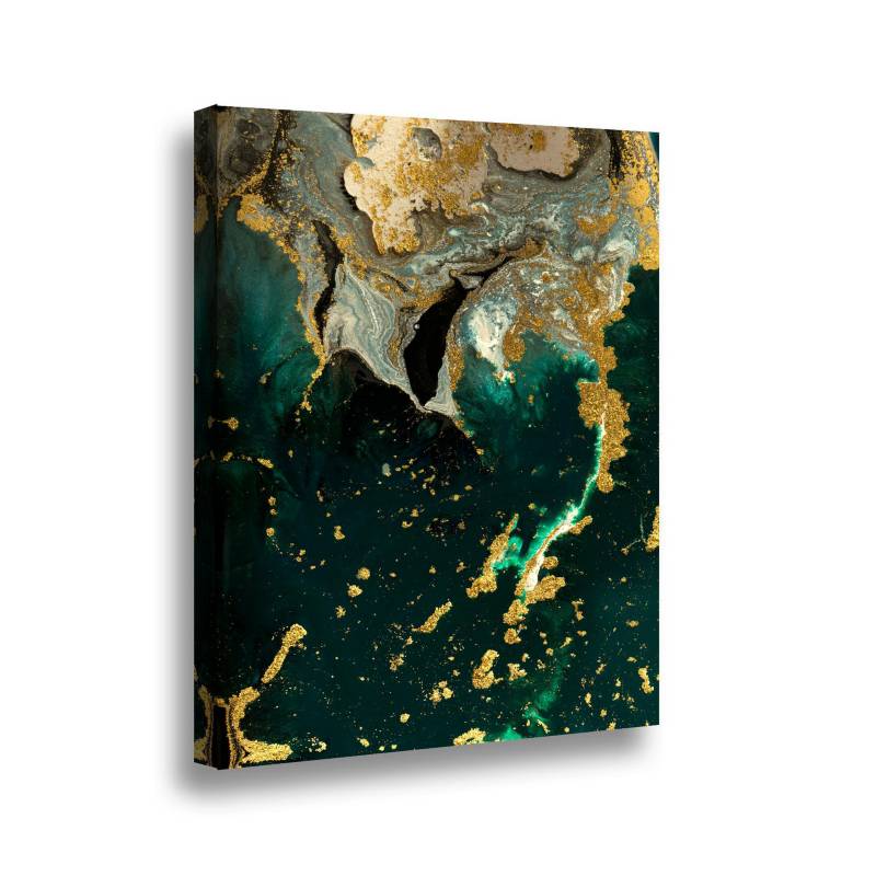 RETELA - Canvas 70x50 cm marmol verde ii